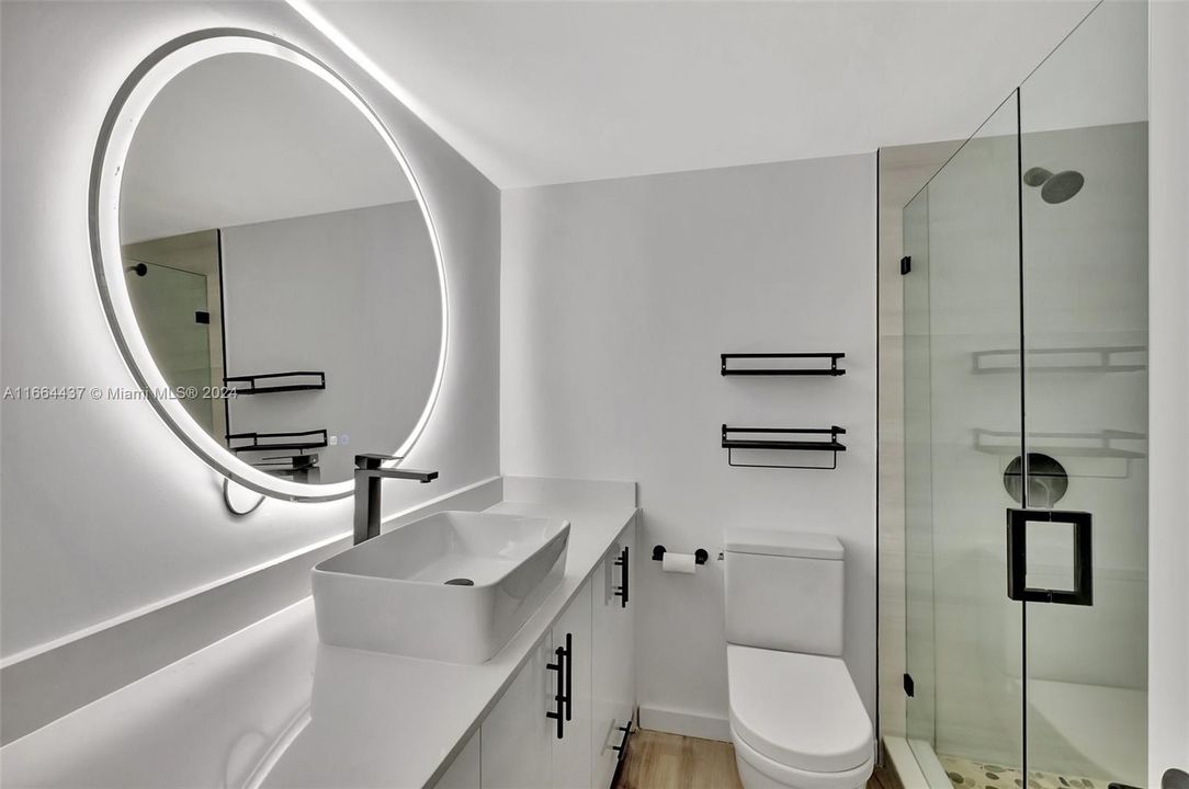 Brand new remodeled bathroom