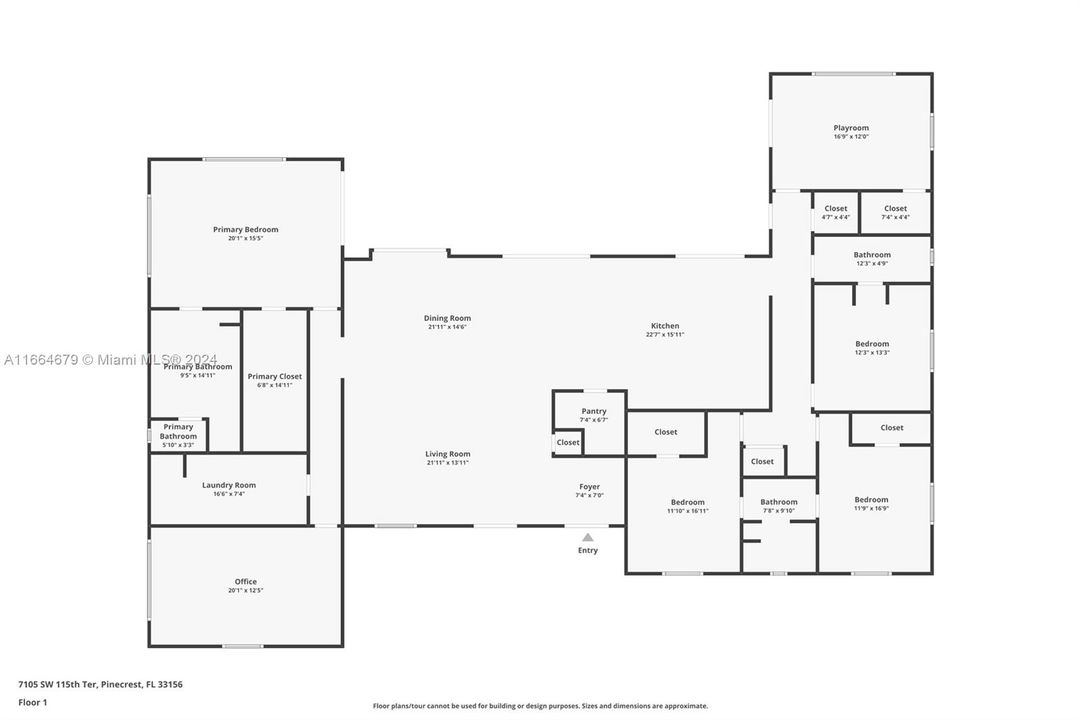 En Venta: $3,100,000 (5 camas, 3 baños, 3433 Pies cuadrados)