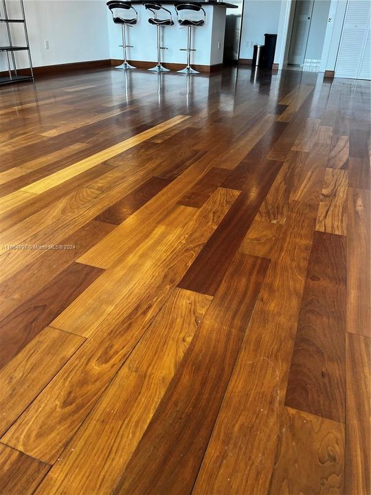 BRAZILIAN CHERRY WOOD FLOOR