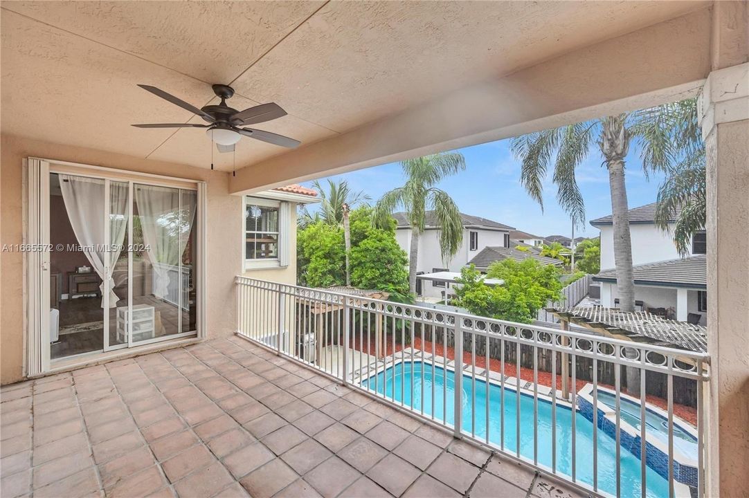 Second Floor Balcony