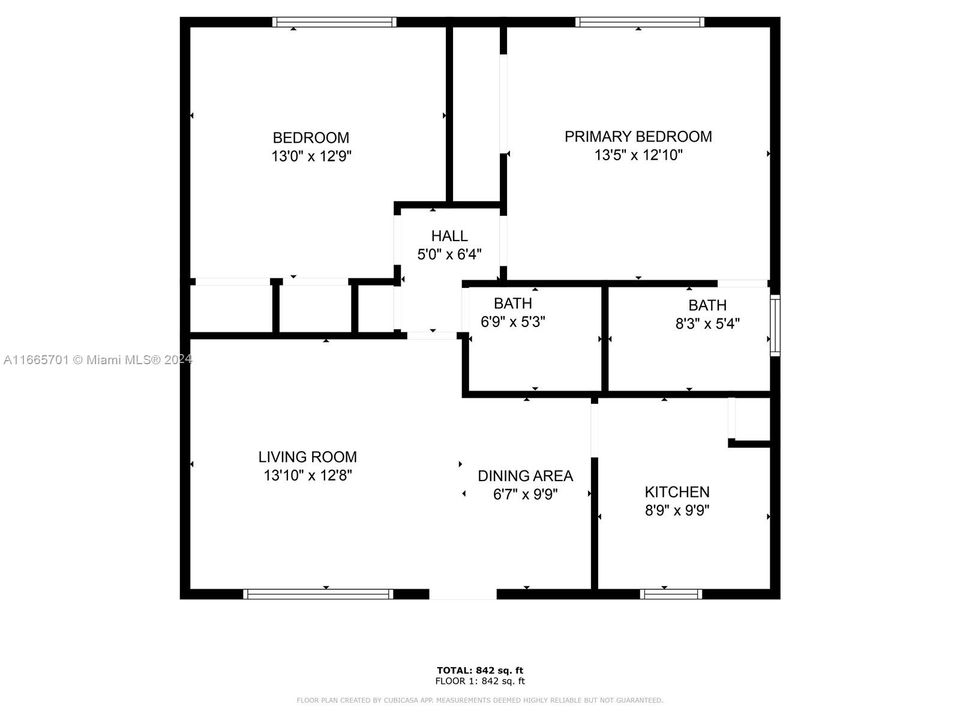 На продажу: $229,900 (2 спален, 2 ванн, 900 Квадратных фут)