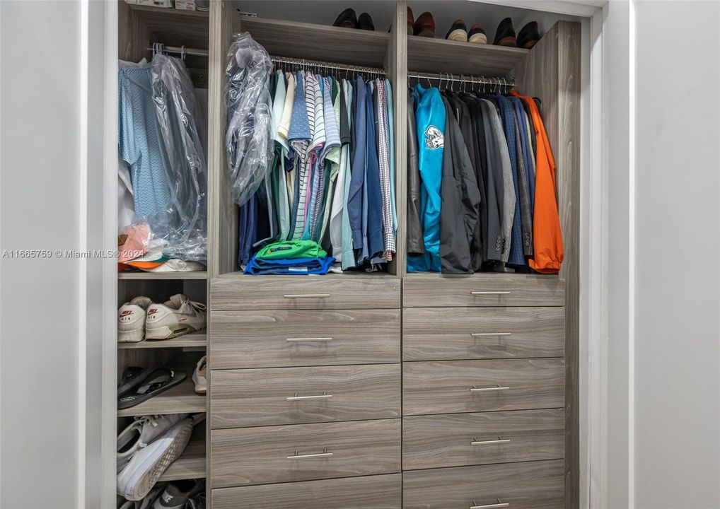 2nd Closet in Master Bedroom