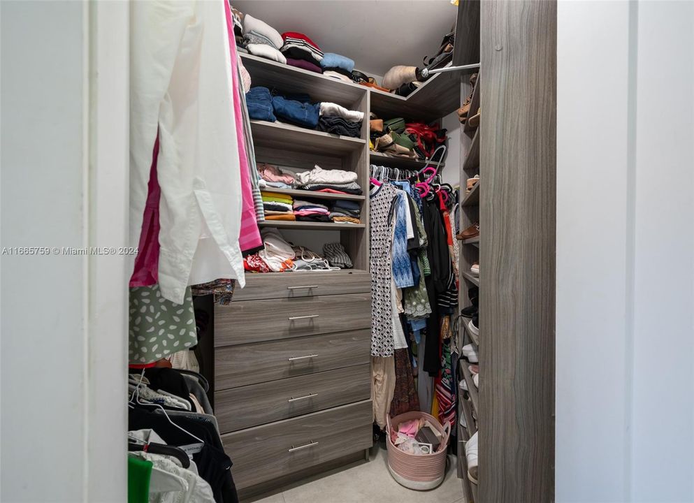 Master Walk-In Closet