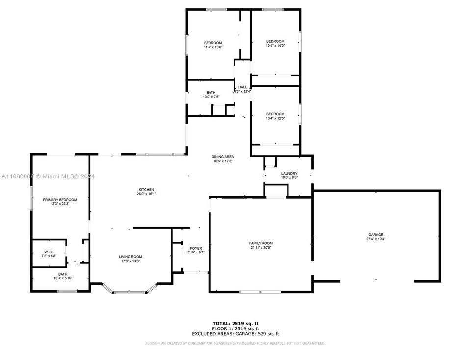 En Venta: $1,400,000 (4 camas, 2 baños, 2658 Pies cuadrados)