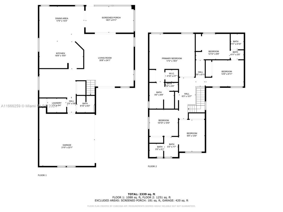 En Venta: $940,000 (5 camas, 3 baños, 2231 Pies cuadrados)