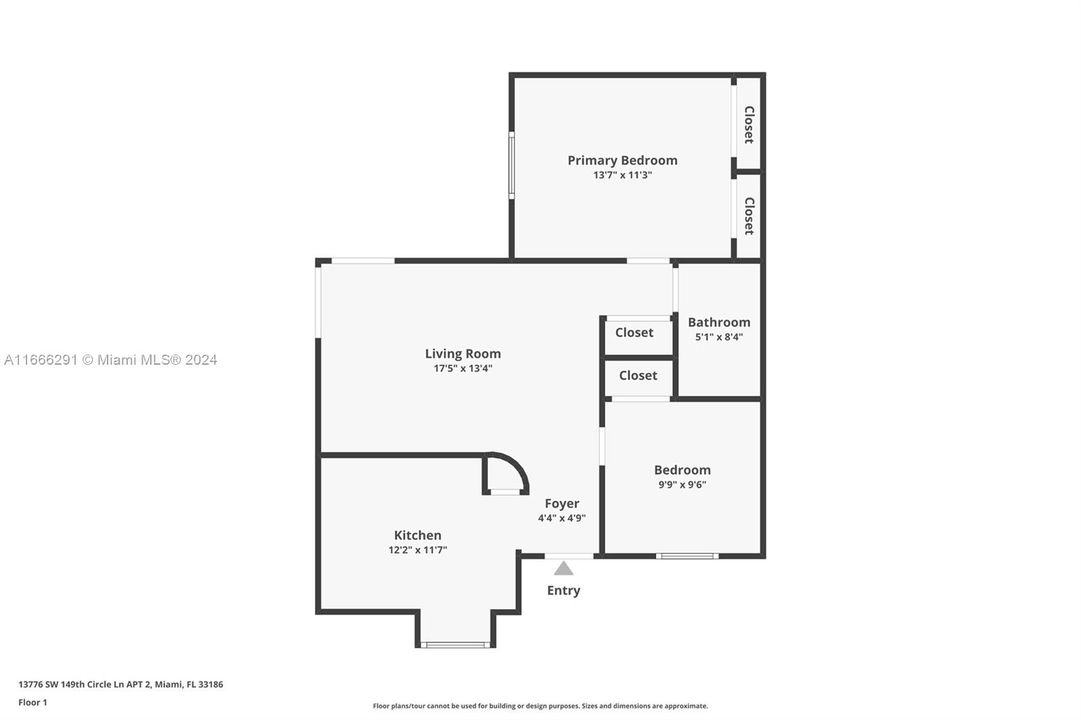 For Sale: $347,000 (2 beds, 1 baths, 738 Square Feet)