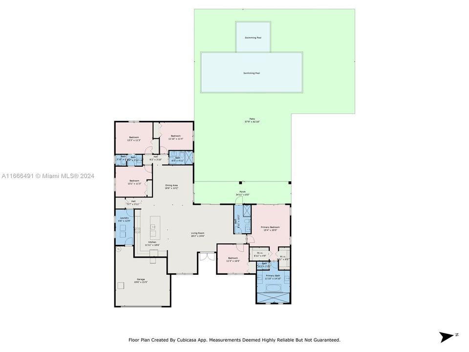 En Venta: $1,450,000 (5 camas, 4 baños, 2784 Pies cuadrados)