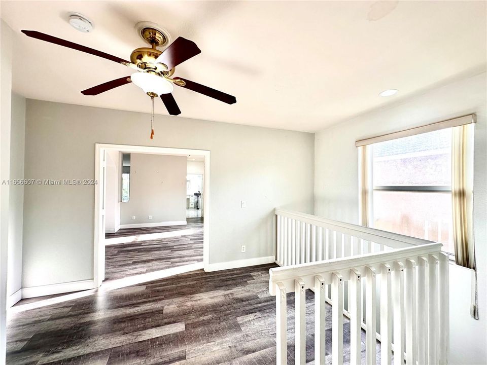 Loft & Double Door entry to Owner's Suite