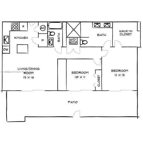 For Rent: $4,200 (2 beds, 2 baths, 1130 Square Feet)