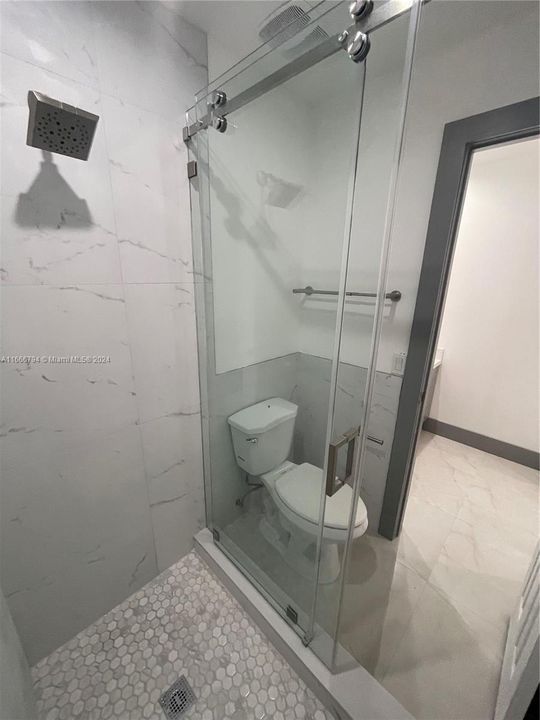 walk-in shower