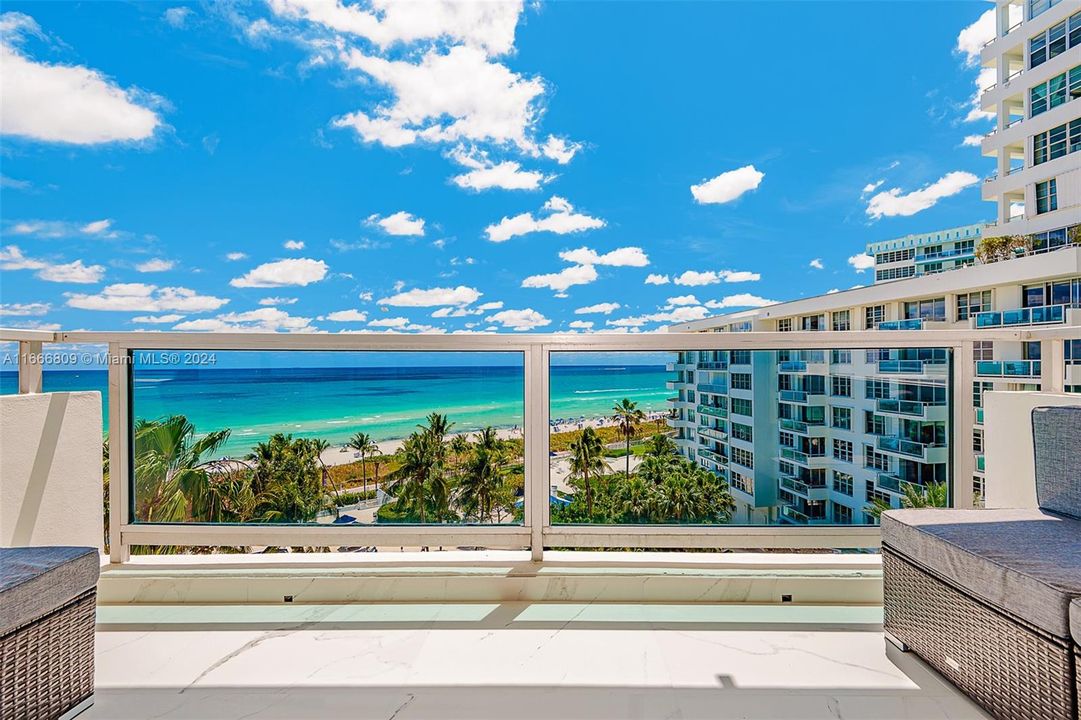 Balcony to enjoy a nice weather