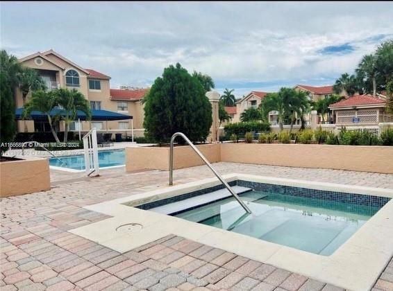 pool and hot tub