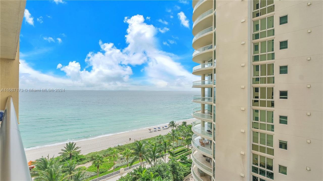 Southfacing Double Sized Terrace w/ Ocean, City and Intracoastal Views