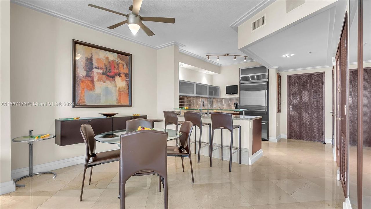 Dining Room + Daily Dining Stools