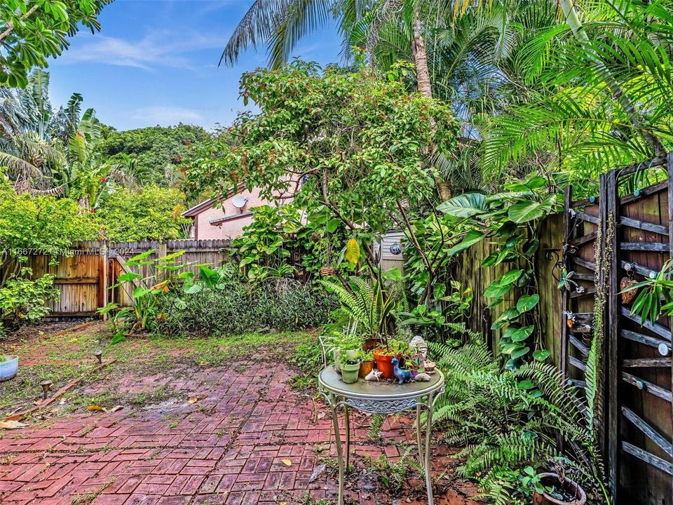 Fenced Large Backyard to enjoy and relax.