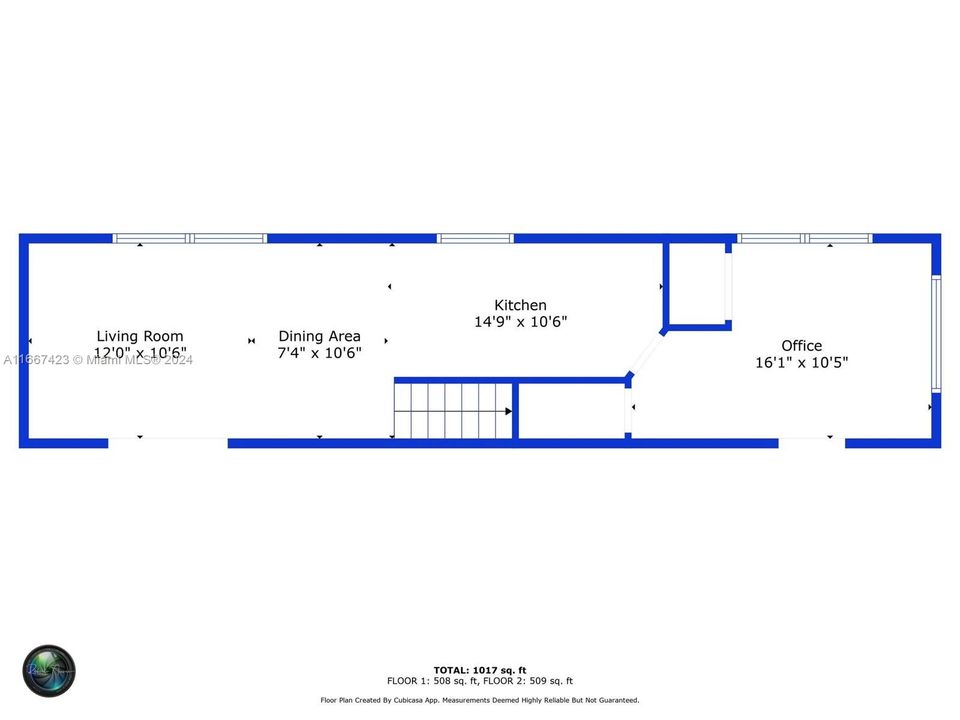 Active With Contract: $2,600 (2 beds, 1 baths, 2063 Square Feet)