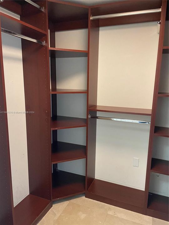 Master Walk-In Closet