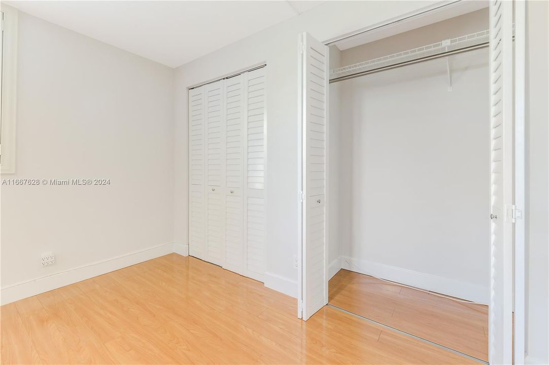 Main Bedroom one of multiple closets