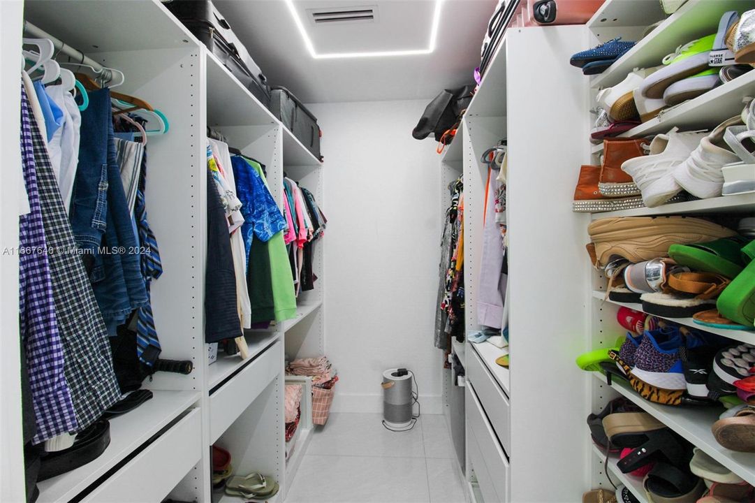 Primary Bedroom Walk-In Closet