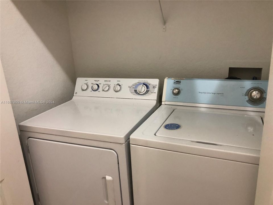 Laundry Room Inside Apt