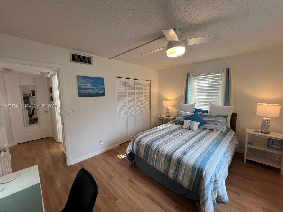 2nd Bedroom with vinyl wood flooring