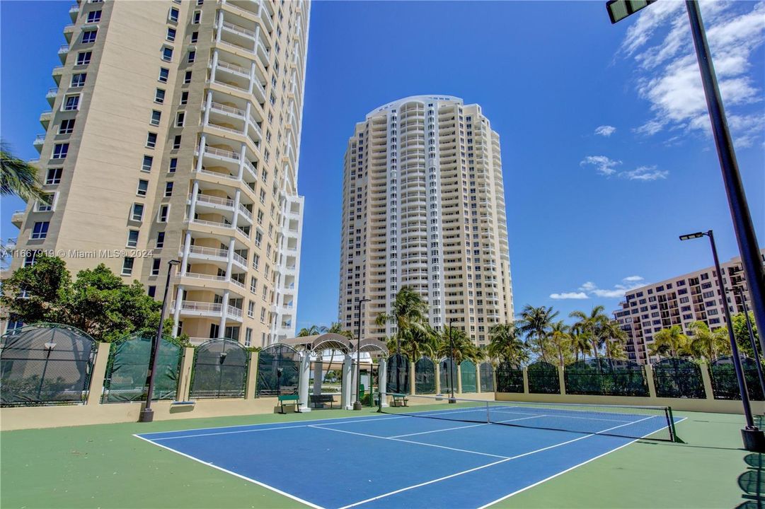 Two Tequesta Tennis Courts