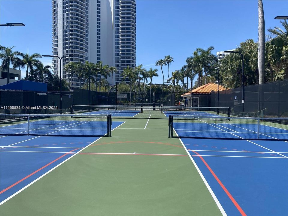 Pickleball courts