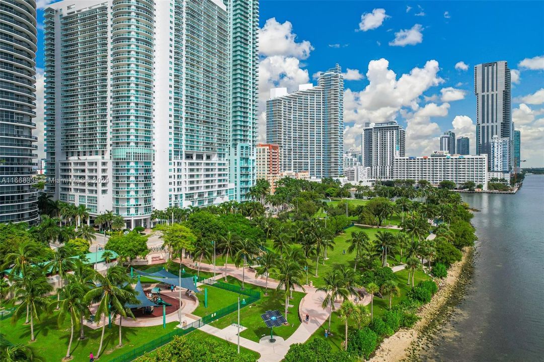 Margaret Park across the street