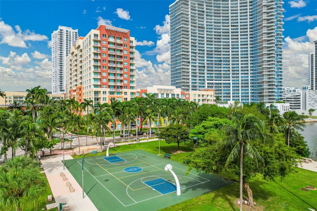 Margaret Park across the street