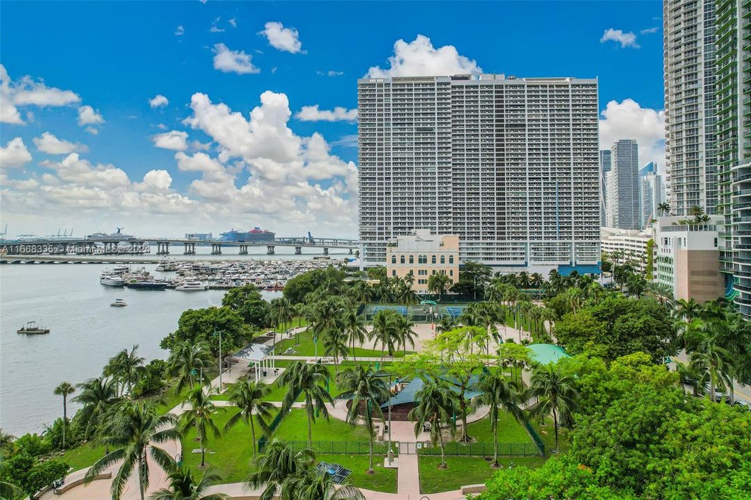 Margaret Park across the street