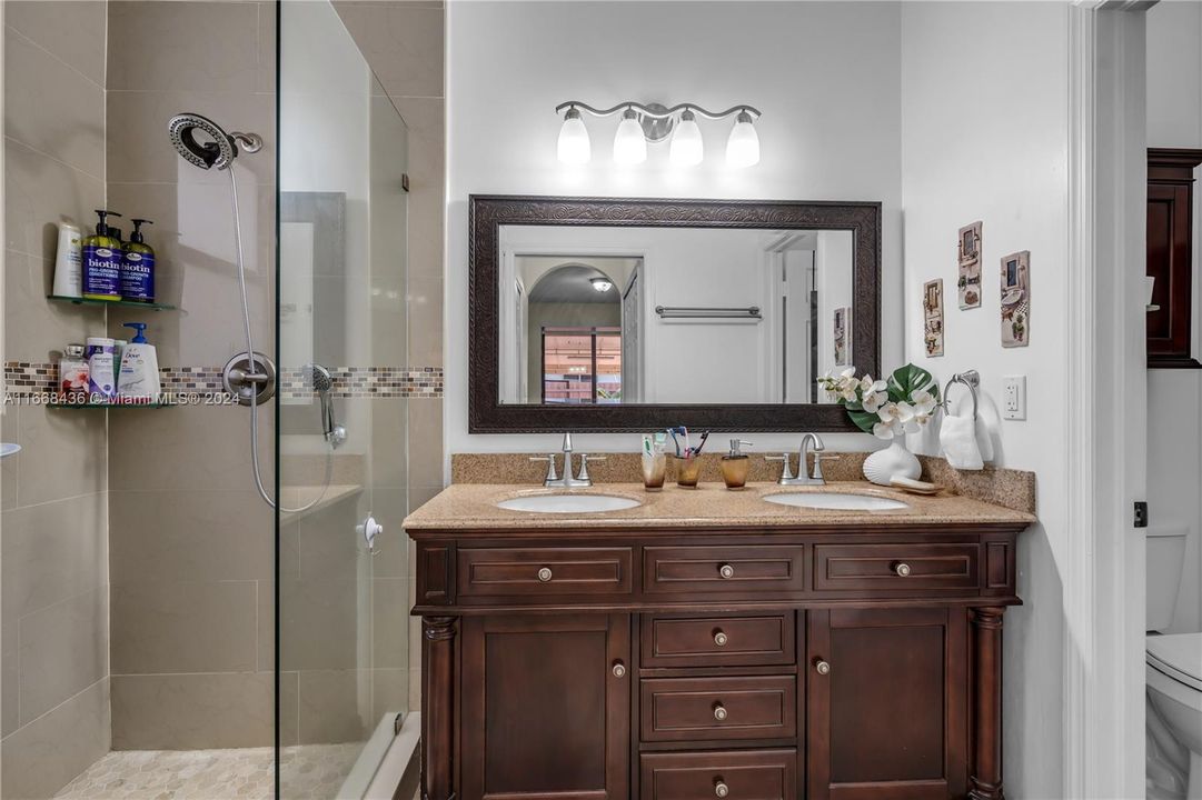 Primary Bathroom with shower