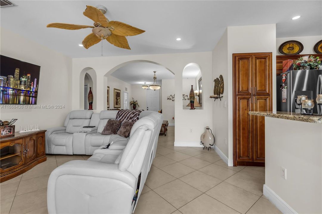 pantry in kitchen