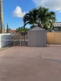 SIDE PATIO /NEW SHED