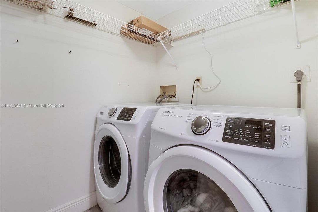 Spacious Laundry Room in Condo