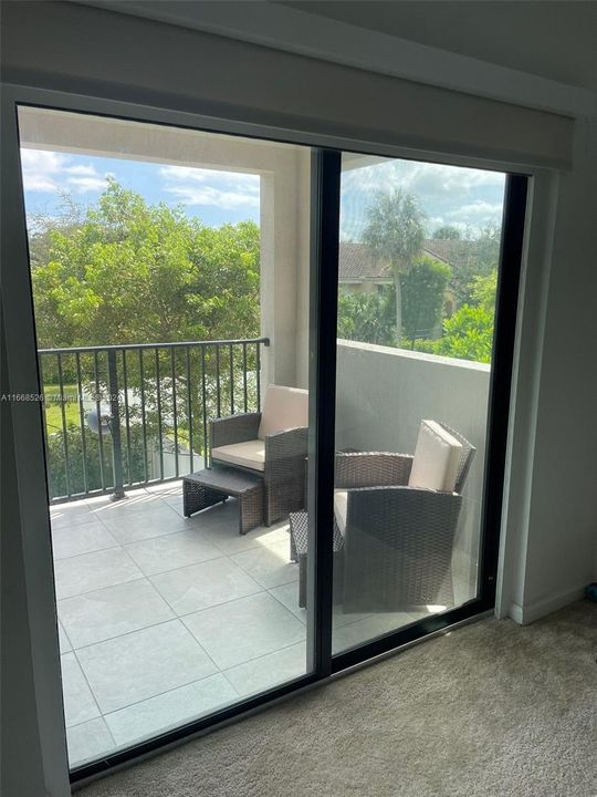 Main bedroom Balcony