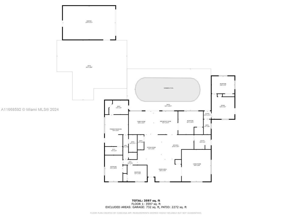 En Venta: $1,750,000 (5 camas, 4 baños, 4096 Pies cuadrados)