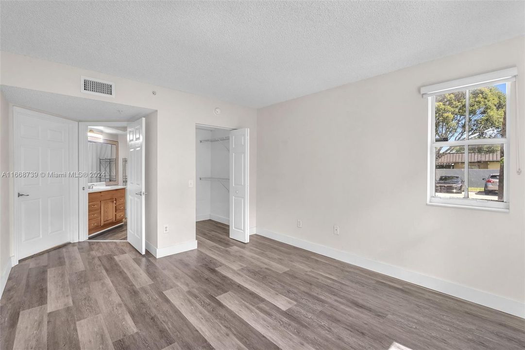 Master Bedroom with Walk-in Closet