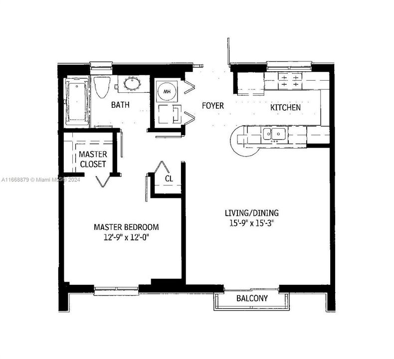 For Sale: $355,000 (1 beds, 1 baths, 770 Square Feet)