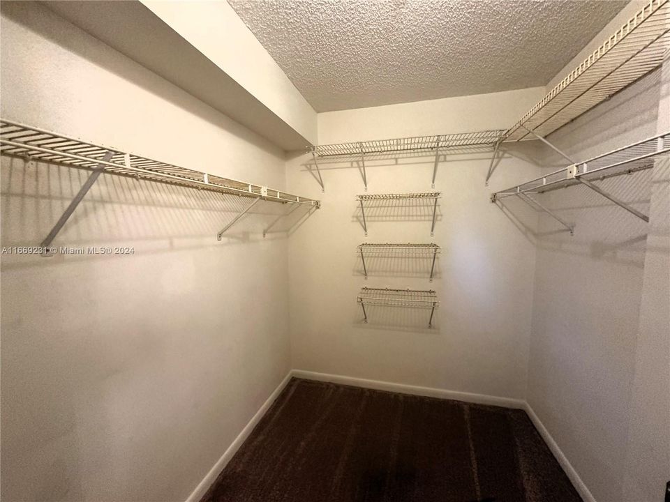 Large walk-in closet