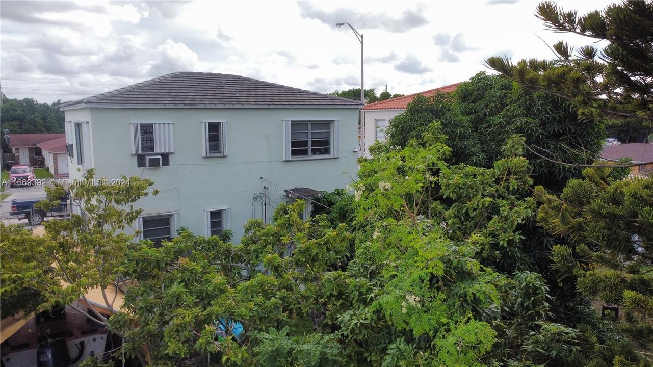 Backyard View from the north.