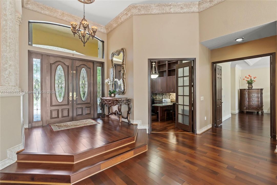 Foyer and Office