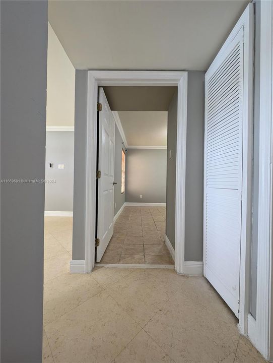 Hallway to 2nd Bedroom