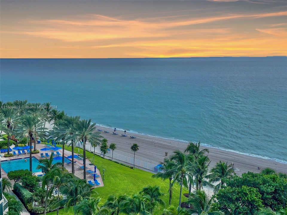 Sunrise Balcony View