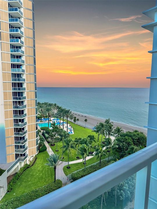 Sunrise Balcony View