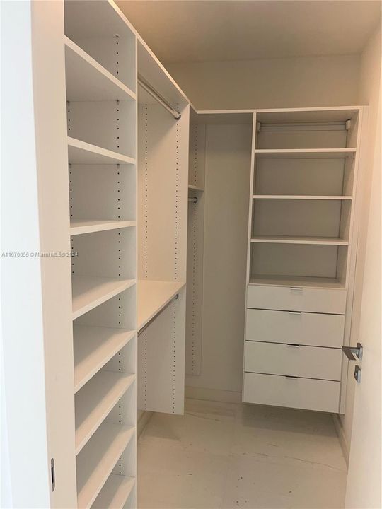 Built in closets