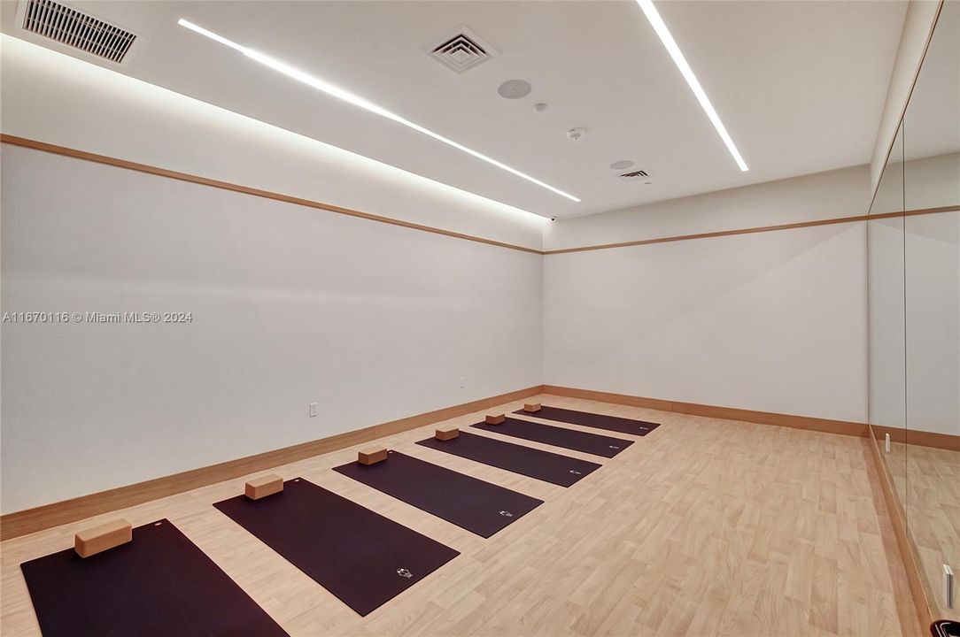 Yoga room