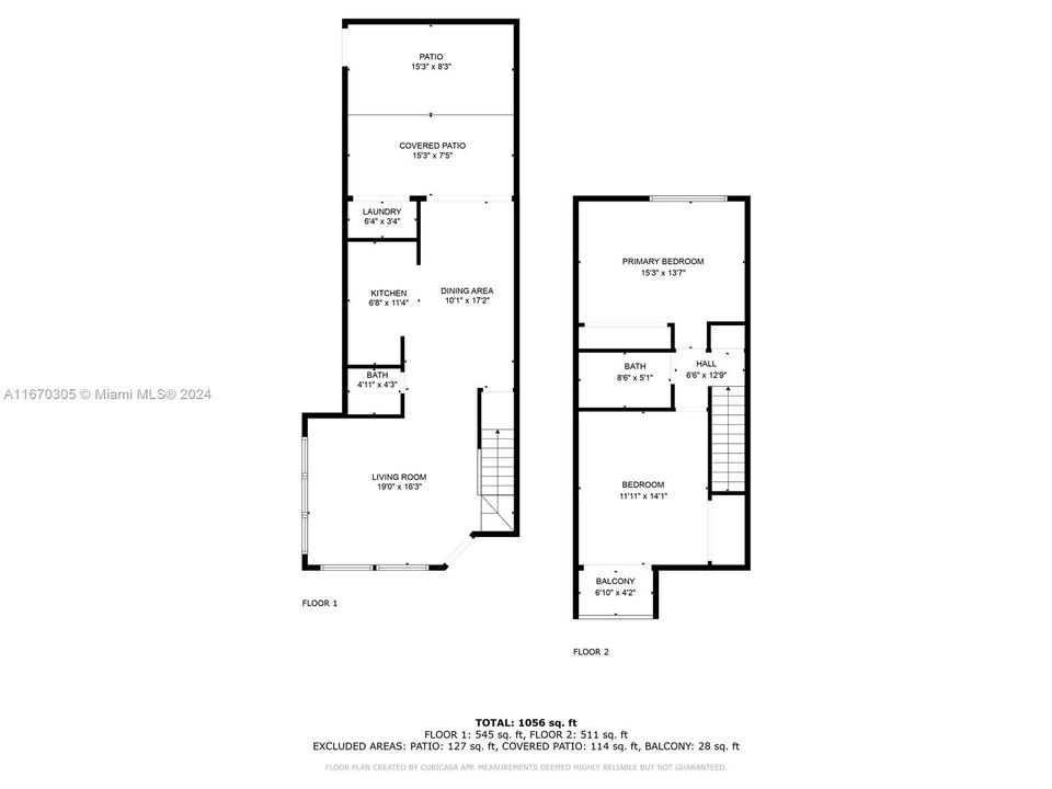 For Sale: $325,000 (2 beds, 1 baths, 1077 Square Feet)