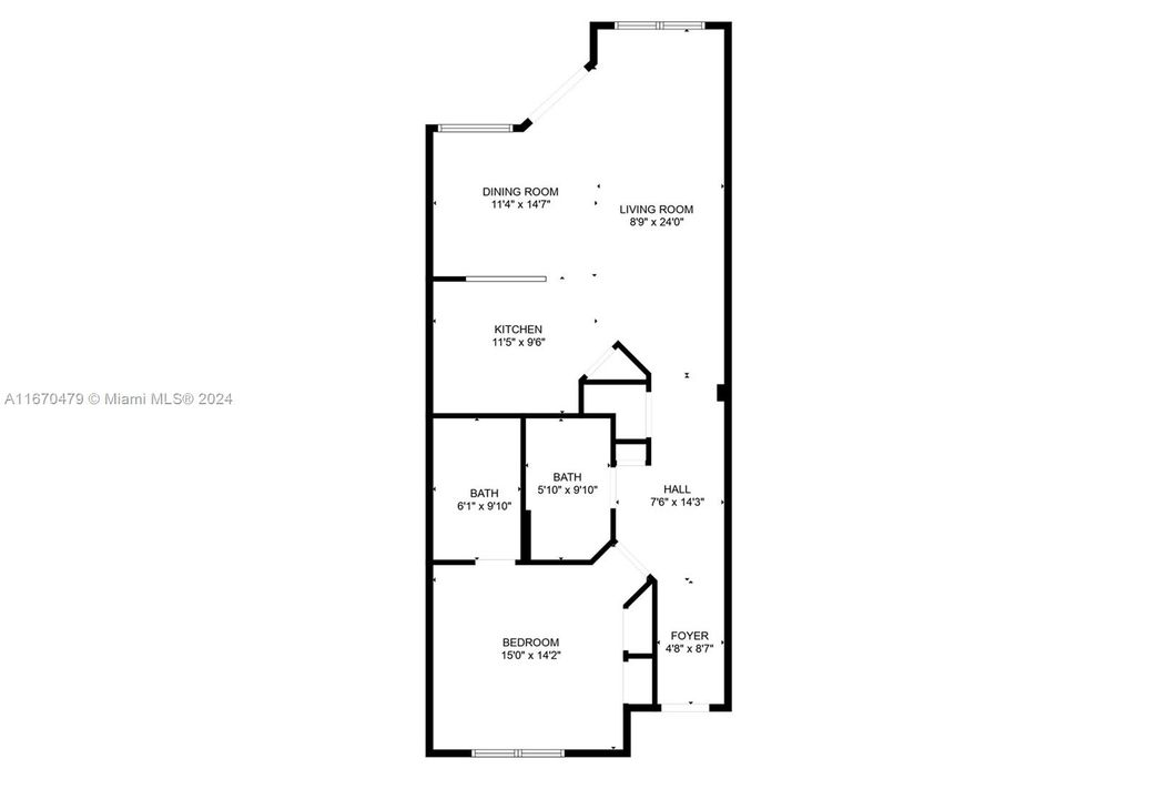 For Sale: $220,000 (1 beds, 1 baths, 1045 Square Feet)