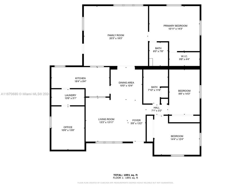 На продажу: $525,000 (3 спален, 2 ванн, 1780 Квадратных фут)