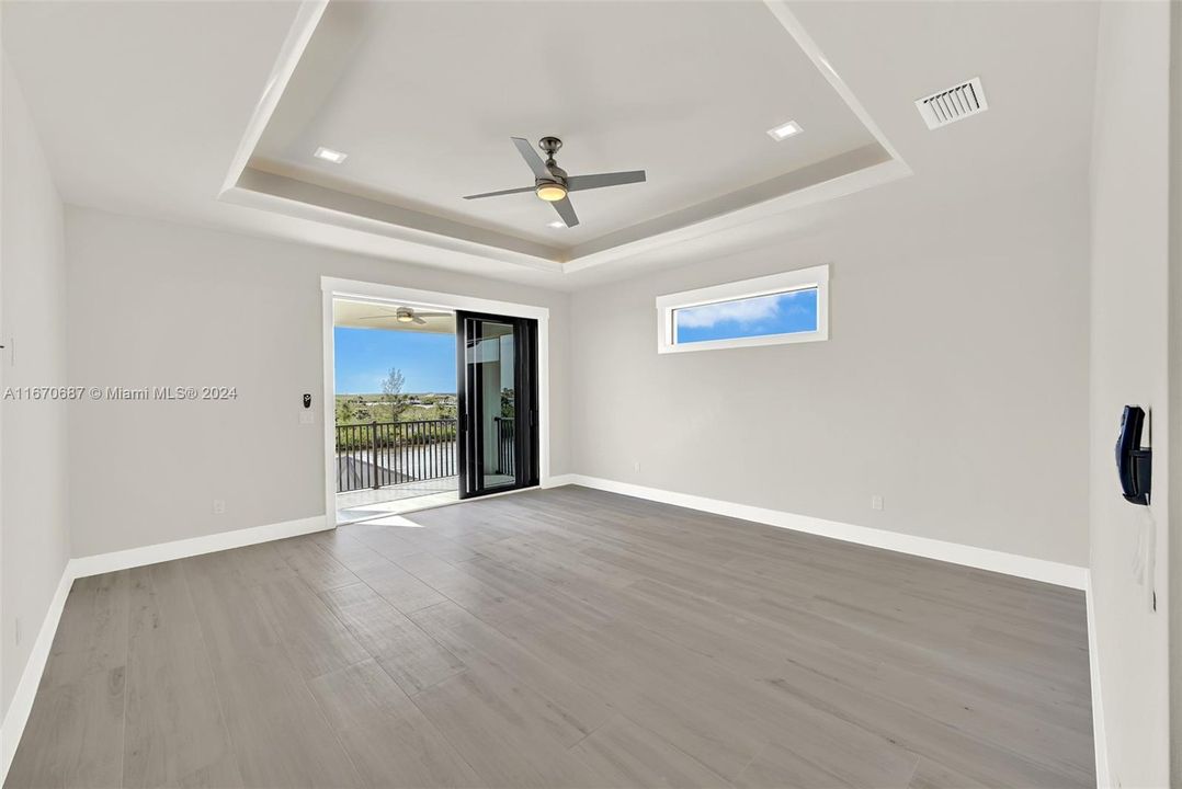 2nd story living space with balcony